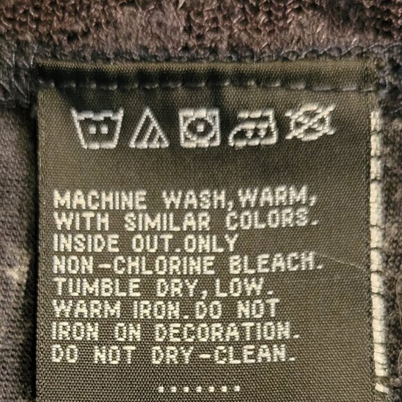 Harley-Davidson Black Burnout Henley Style Hoodie with Lace Inset on Sides  NEW - Picture 15 of 16